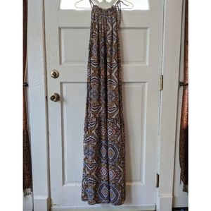 World Market halter top maxi dress